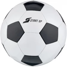 Мяч футбольный Start Up E5122 черный/белый 1025201
